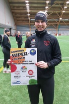 Manse PP:n kapteeni Venla Tanhua toivottaa kaikki paikalle Sastamalan Superlauantaihin 3.5. 