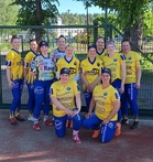 Kumurin naisten aluesarjajoukkue pelasi voitokkaasti Ylöjärvellä. 