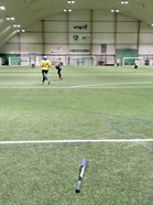 Impivaaran halli tarjosi huimat puitteet Kumurin naisille pelaamiseen talvikaudellakin.