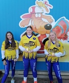 D-tyttöjen joukkueesta huomioitiin Aada Einola, Iina Widberg ja Milla Mäkelä.