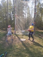 Lyönti verkkoon (tutkaan) oli hyvin suosittu piste.