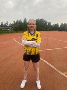 Lotta Pyymäki löi avausjakson voiton Kumurin tytöille. 