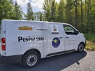 Pesisauto liikkui huhtikuun loppupuolella syyskuun puoliväliin ympäri Sastamalaa.