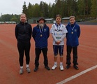 Jokioisilla Kumuria edustivat Frida Nykvist, Tommi Joensuu, Kasper Ylijoki ja Petrus Joensuu.