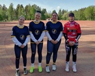 Junnuvuosilta tuttu nelikko saatiin samaan kuvaan ennen peliä.