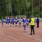 Toivo Ojala sai palkinnon D-poikien voitokkaassa kotipelissä keskiviikkona. 