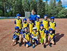 Tässä ryhmässä moni pelasi elämänsä ensimmäiset viralliset pesispelinsä.
